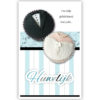 Cupcakes in de vorm van smoking en trouwjurk Cupcakes in de vorm van smoking en trouwjurk
