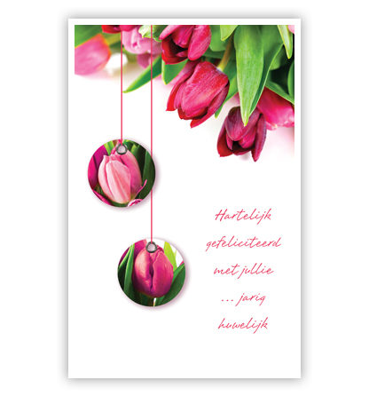 Roze tulpen