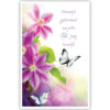 Roze bloemen en vlinders Roze bloemen en vlinders