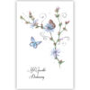 Lila bloemen met vlinders Lila bloemen met vlinders