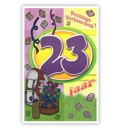 23 met rugzak en cadeaus 23 met rugzak en cadeaus