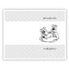 Twee beren, slab, speen, hartje, strik Twee beren, slab, speen, hartje, strik