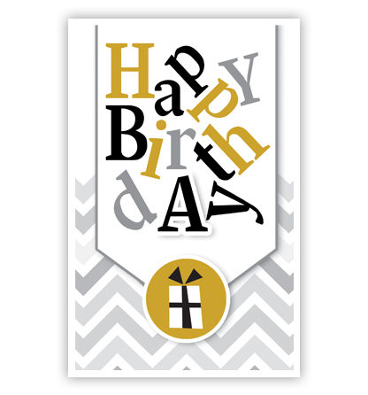 Happy birthday met cadeau Happy birthday met cadeau