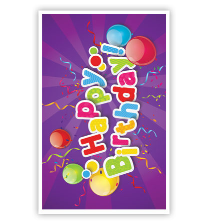 Happy birthday met ballonnen Happy birthday met ballonnen