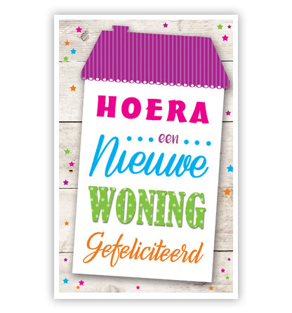 Huis met tekst