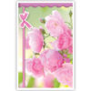 Roze bloemen en een strik Roze bloemen en een strik