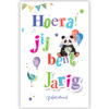 Hoera! jij bent jarig met pandabeer Hoera! jij bent jarig met pandabeer