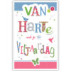 Letters, vogels en vlinder Letters, vogels en vlinder