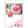 Roze bloemen en 3 blokje rechts onderin Roze bloemen en 3 blokje rechts onderin
