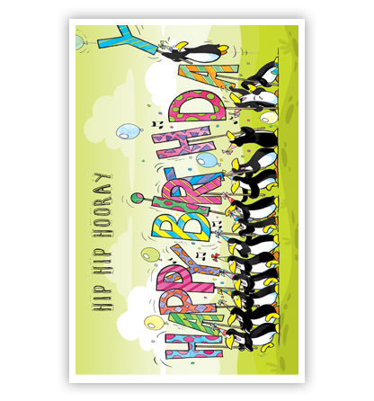 Pinguins met letters Pinguins met letters