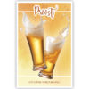 2 proostende bierglazen 2 proostende bierglazen