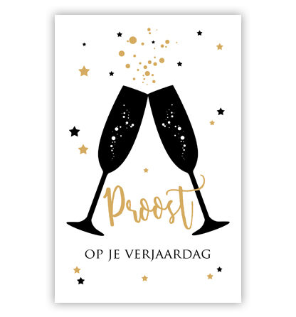 2 proostende glazen