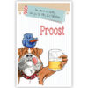 Hond met bier Hond met bier