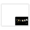 Cadeau-envelop. Hoedjes en vlaggetjes Cadeau-envelop. Hoedjes en vlaggetjes