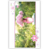 Roze bloemen in roze vaas Roze bloemen in roze vaas