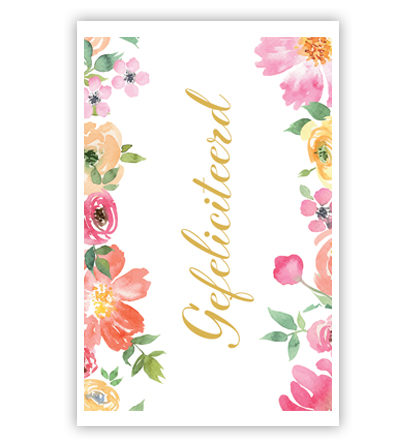 Stroken bloemen Stroken bloemen