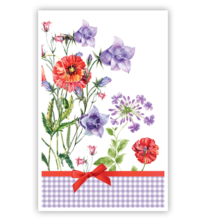 Rode en lila bloemen Rode en lila bloemen