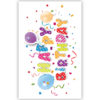 Happy birthday, slingers en ballonnen Happy birthday, slingers en ballonnen