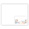 Cadeau-envelop. Happy birthday to you in kleurtjes Cadeau-envelop. Happy birthday to you in kleurtjes