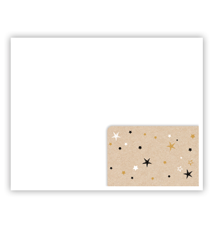 Cadeau-envelop. Gouden en stippen ballonnen Cadeau-envelop. Gouden en stippen ballonnen
