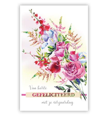 Roze en lila bloemen Roze en lila bloemen