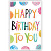 Happy birthday en cirkels Happy birthday en cirkels