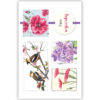 Vogels en bloemen in 6 vakjes Vogels en bloemen in 6 vakjes