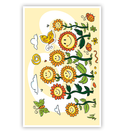 7 Bloemen en gezichtjes 7 Bloemen en gezichtjes