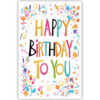 Happy birthday, stippen, sterren en streepjes Happy birthday, stippen, sterren en streepjes