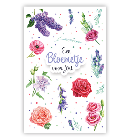 Roze en lila bloemen Roze en lila bloemen