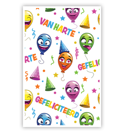 Ballonnen met gezichtjes Ballonnen met gezichtjes