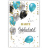 Blauwe, zilveren en zwarte ballonnen Blauwe, zilveren en zwarte ballonnen