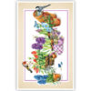 Potjes met bloemen en vogels Potjes met bloemen en vogels
