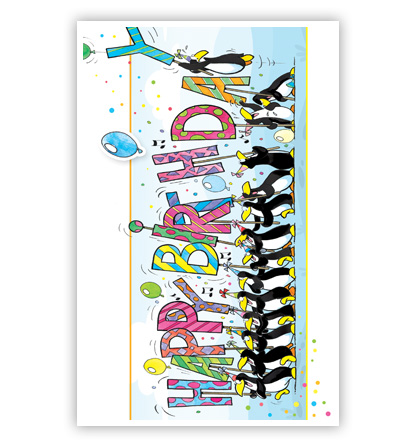 Pinguins met letters Pinguins met letters