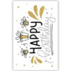 Cadeau-envelop. Cadeautjes en Happy Birthday Cadeau-envelop. Cadeautjes en Happy Birthday