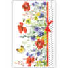 Veldbloemen en een rode strik Veldbloemen en een rode strik