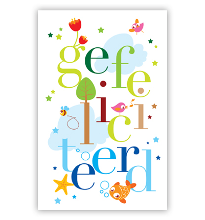 Letters, vogels en een vis Letters, vogels en een vis