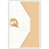 Cadeau-envelop. Gouden en zilveren ballonnen Cadeau-envelop. Gouden en zilveren ballonnen