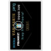 Cadeau-envelop. Teksten in blauw, wit en goud Cadeau-envelop. Teksten in blauw, wit en goud
