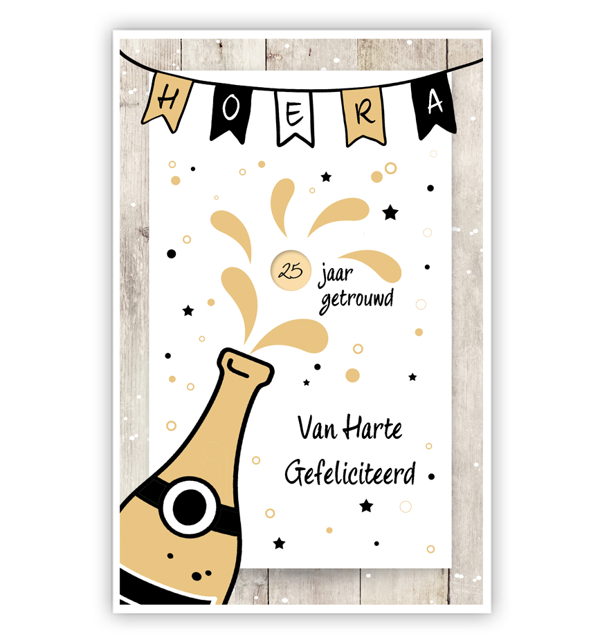 Fles en vlaggetjeslijn (draaischijf)