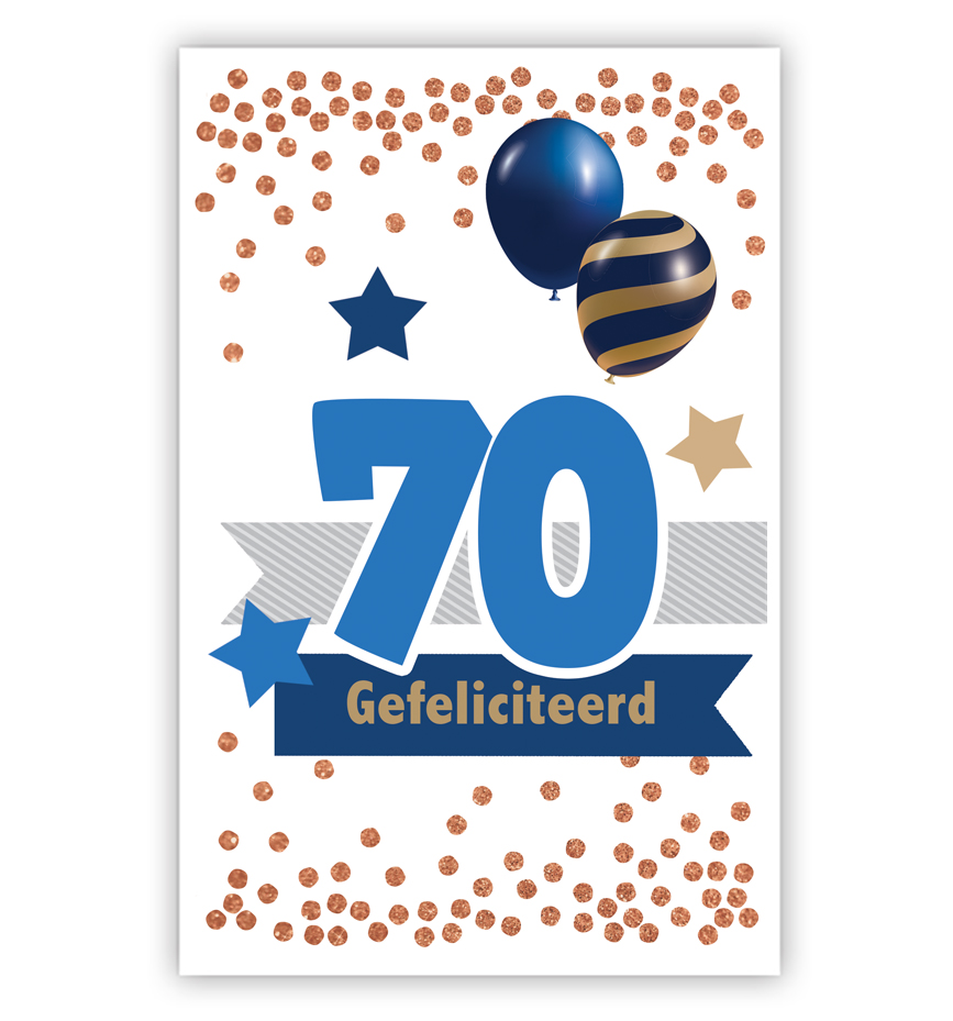 70, ballonnen en sterren