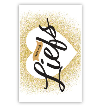 Liefs in wit/goud hart Liefs in wit/goud hart