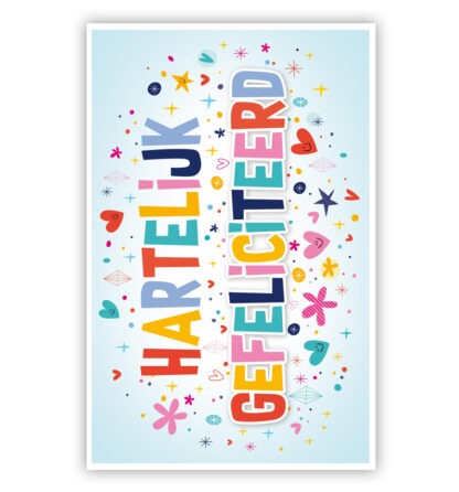 Hartelijk gefeliciteerd Hartelijk gefeliciteerd