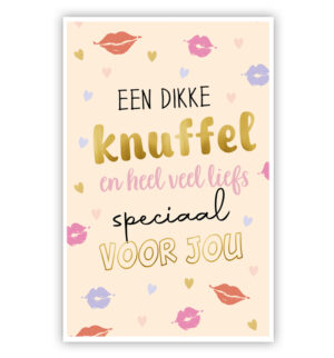 Een dikke knuffel