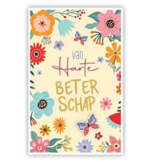 Beterschap met vlinders