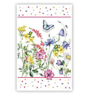 Bloemen en stippen
