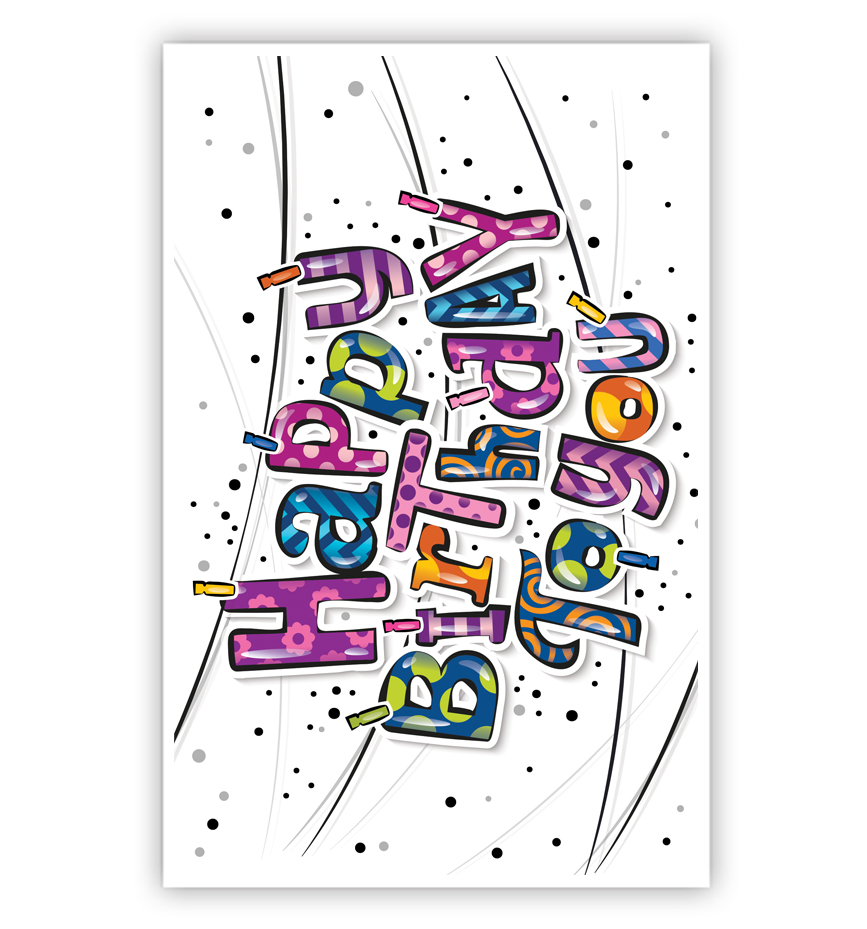 Letters aan touwen