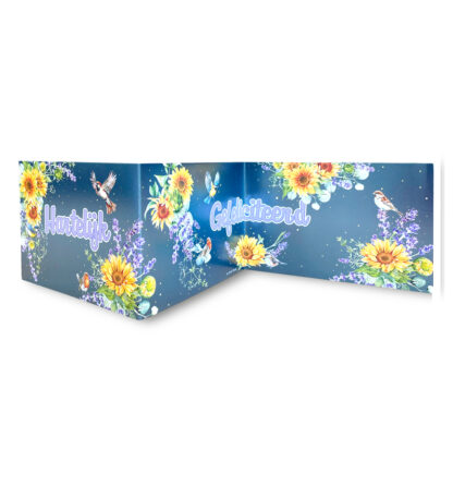 Zonnebloemen en vogels Zonnebloemen en vogels